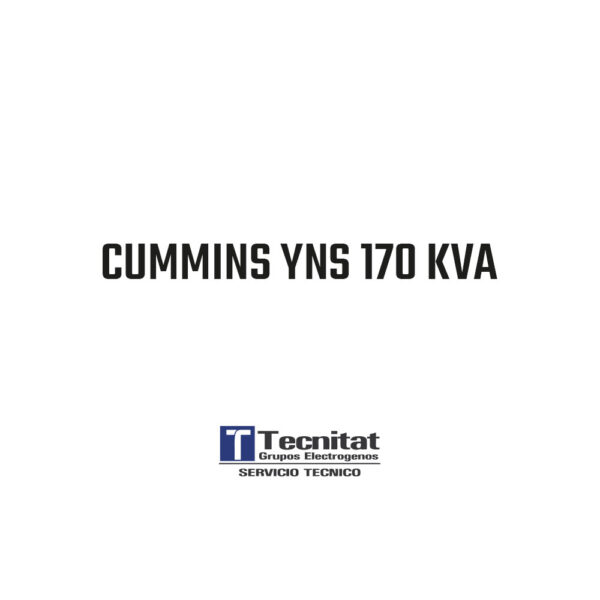 CUMMINS YNS 170 KVA  -   TTA-PSY-150-IC